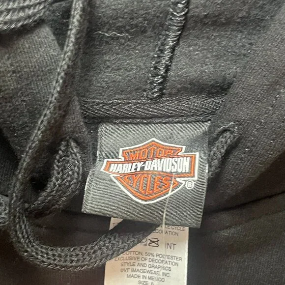 Harley-Davidson Zip Hoodie | Vintage Biker Style | Graphic Hoodie nwt - Picture 4 of 7